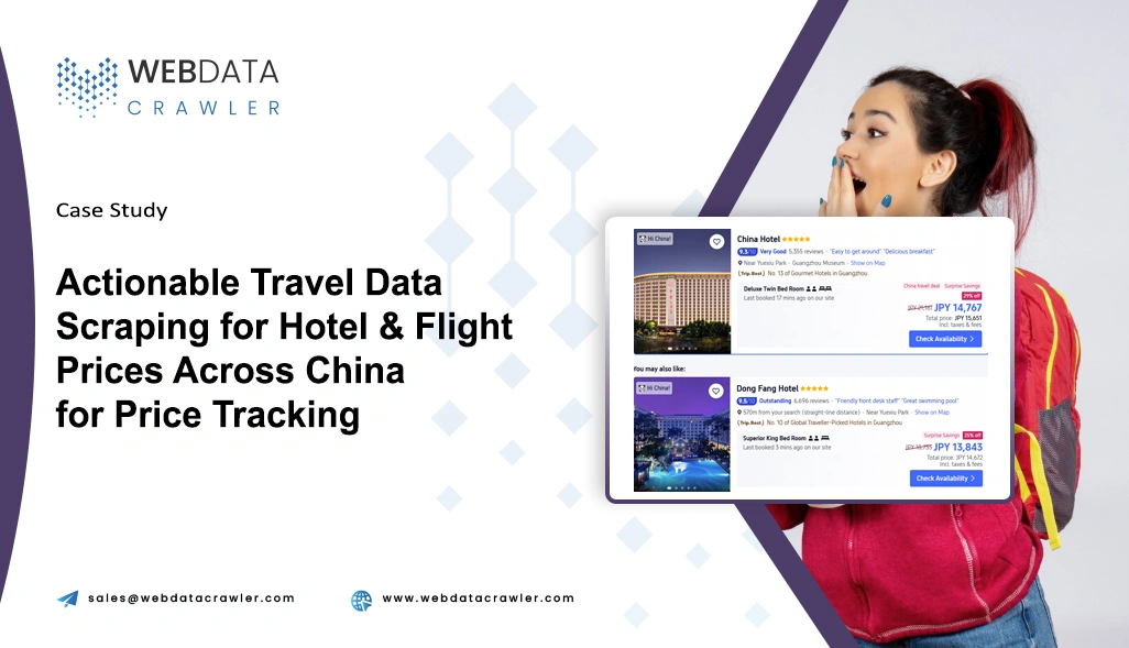 Travel Data Scraping for Hotel & Flight Prices Across China